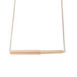 Daddy’s Good Girl necklace – gold hidden message submissive jewelry