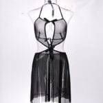 Gorean Kajira Dress – Sheer High Slit Submissive Nightgown - Image 7