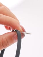 Discreet day collar with sterling silver pendant. A minimalist BDSM jewelry piece for daily submission. Subtle, elegant, and full of meaning.