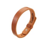 Couples Leather Bracelet Set with Hidden Message - Image 14