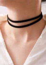 Permanent locking collar, Leather Good Girl with hex lock clasp for discreet ownership and daily submission