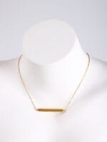 Daddy’s Good Girl necklace – gold hidden message submissive jewelry