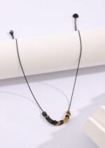 Hidden Message Necklace BDSM – Morse Code Submissive Collar - Image 4