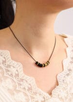 Hidden Message Necklace BDSM – Morse Code Submissive Collar - Image 13