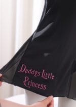 Submissive Slave Outfit – Sheer Kajira Nightgown “Property of Sir” - Image 2