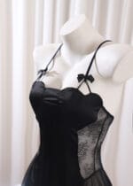 Submissive Slave Outfit – Sheer Kajira Nightgown “Property of Sir” - Image 6