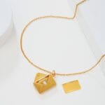 Hidden Message BDSM Necklace – Good Girl Envelope Pendant - Image 7