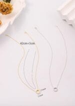 O-Ring Submissive Necklace – Good Girl Discreet Collar - Image 4