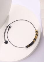 Good Girl Morse Code Anklet – Hidden Message BDSM Jewelry - Image 5