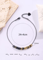 Good Girl Morse Code Anklet – Hidden Message BDSM Jewelry - Image 10