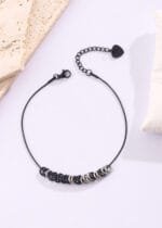 Good Girl Morse Code Anklet – Hidden Message BDSM Jewelry - Image 7