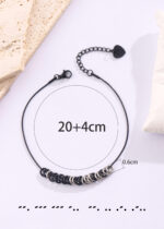 Good Girl Morse Code Anklet – Hidden Message BDSM Jewelry - Image 8