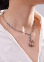 Morse Code Submissive Collar – Hidden Owned O-Ring Necklace - Image 9