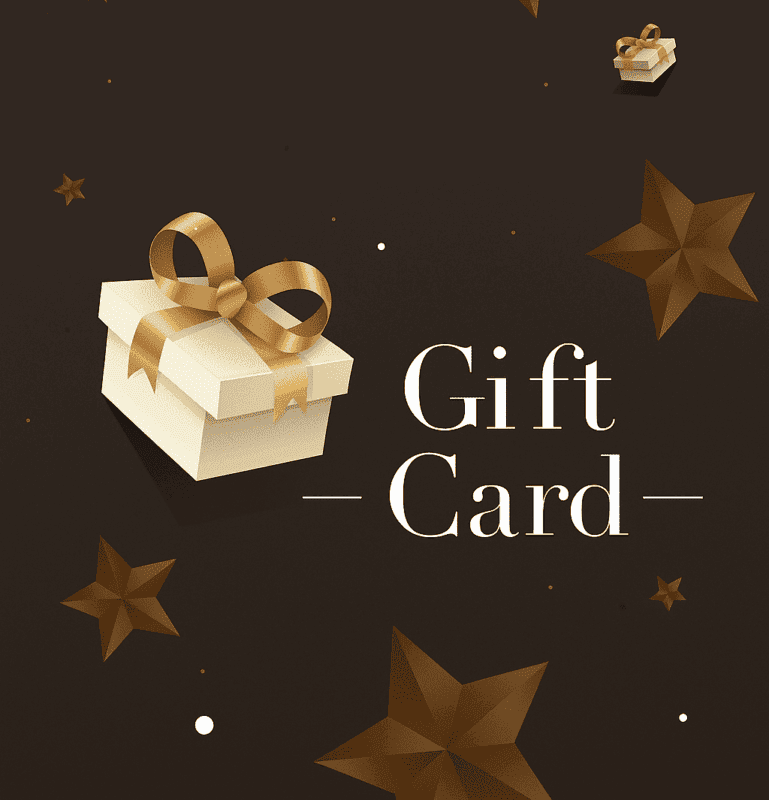 Gift of choice card for submissive jewelry, BDSM gift card