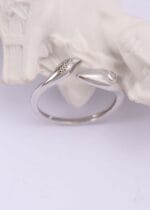 Engraved Submissive Ring – Sterling Silver Eternity Band - Image 3
