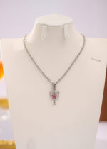 Kitten Play Collar – Pink Flower Pendant with Engraving Option - Image 8