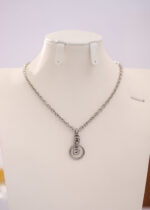 Submissive Day Collar – Custom Initial Pendant owned with Hex Lock - Image 6