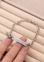 Lockable BDSM Anklet – Good Girl Permanent Stainless Steel Chain - Image 5