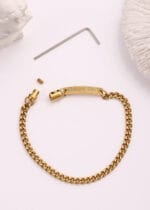 Hex Lock Good Girl Anklet for Submissive – Daily Wear Ownership Jewelry - Image 5