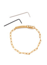 Engraved BDSM Anklet – Personalized Submissive Jewelry with Hex Lock - Image 9