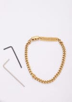 Hex Lock Good Girl Anklet for Submissive – Daily Wear Ownership Jewelry - Image 10