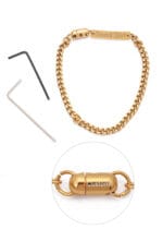 Hex Lock Good Girl Anklet for Submissive – Daily Wear Ownership Jewelry - Image 9