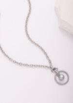 Silver Grey Discreet Day Collar – The Silent Pearl of Obedience - Image 3