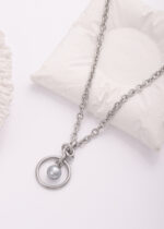 Silver Grey Discreet Day Collar – The Silent Pearl of Obedience - Image 4