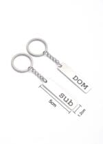 Dom Sub Couple Gifts – Engraved Set with Hidden Morse Code - Image 5