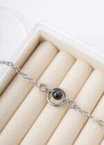 The Trinity of Obedience – Triple O-Ring Collar with Black Pearl – Lockable Devotion Choker - Image 3