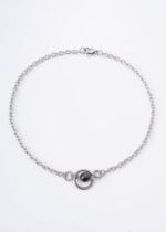 The Trinity of Obedience – Triple O-Ring Collar with Black Pearl – Lockable Devotion Choker - Image 9