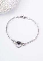 The Trinity of Obedience – Triple O-Ring Submissive Anklet with Black Pearl – Lockable Devotion Cuff - Image 7
