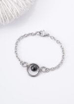 The Trinity of Obedience – Triple O-Ring Submissive Bracelet with Black Pearl – Lockable Devotion Cuff - Image 7