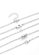 The Violet Obedience Bond – Triple Layered Leather Choker with Purple Pearl – Eternity Lockable Collar - Image 7