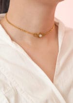 The Golden Trinity O-Ring Bond – Eternity Lockable Triple O-Ring Pearl Collar - Image 5