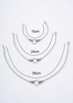 The Circle of Obedience Collection – Eternity Lockable O-Ring Anklet - Image 8